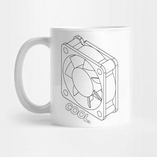 Cool Fan Mechanical Engineer 3D Printer Maker Mug